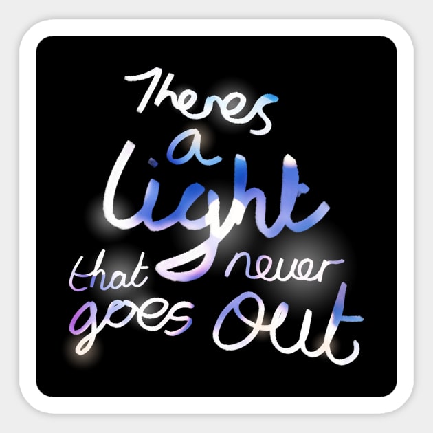 Kingdom Hearts Sora - There's a light that never goes out Sticker by GysahlGreens